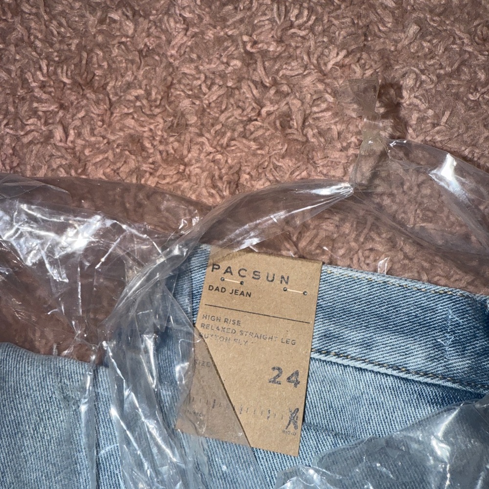 PacSun Dad Jeans in Light Blue